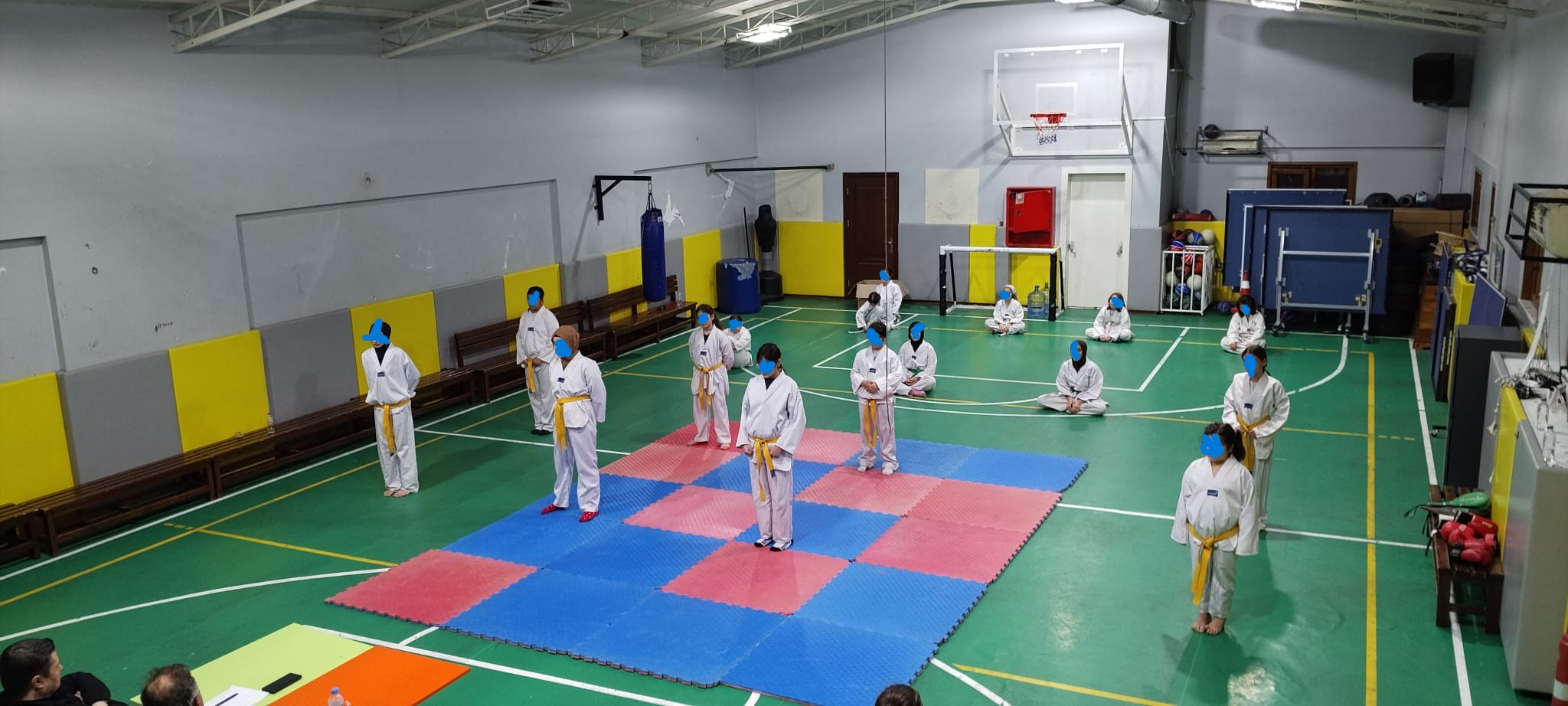 Taekwondo Kuşak Sınavı Yapıldı